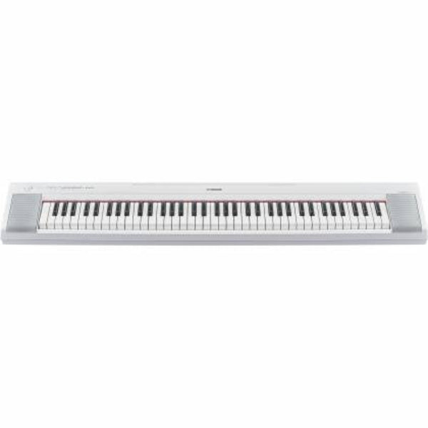 Yamaha Piaggero 76-Note Digital Piano Graded Soft Touch In White - NP35WH