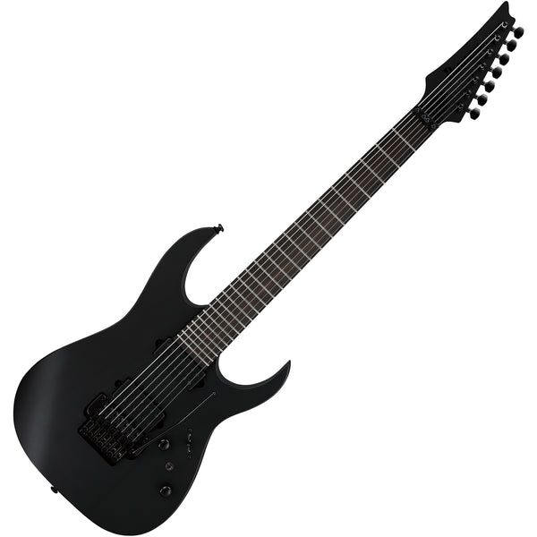 Ibanez RG Iron Label 7 String Electric Guitar in Black w/Bag - RGRB720BKF