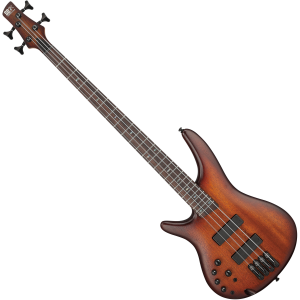 Ibanez SR Standard Electric Bass Left-Handed in Mahogany Brown Burst Low Gloss - SR500ALMHL