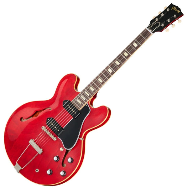 Gibson Custom Shop 1962 ES330 Reissue Hollow Body Electric Guitar in Sixties Cherry w/Case - 62ES330VOSCNH