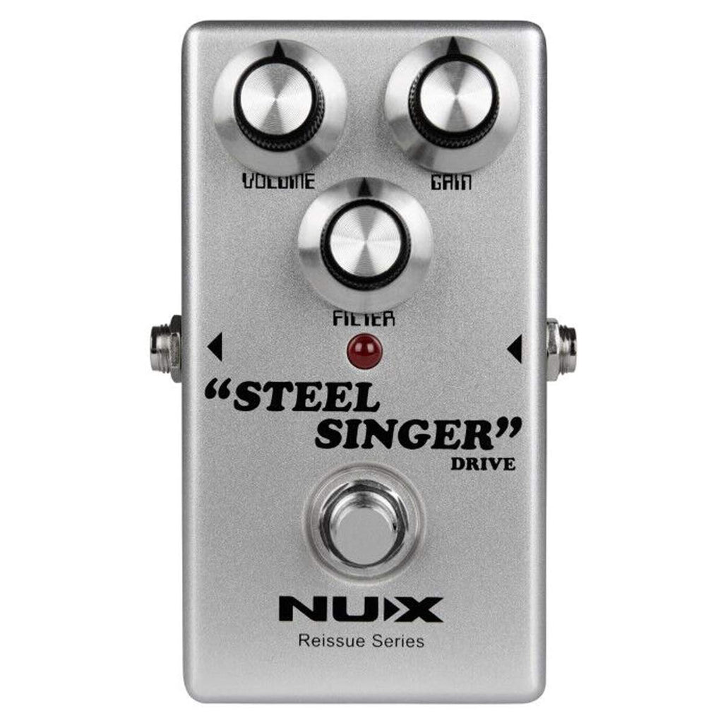 NUX Reissue Series Steel Singer Overdrive Effects Pedal - STEELSINGER