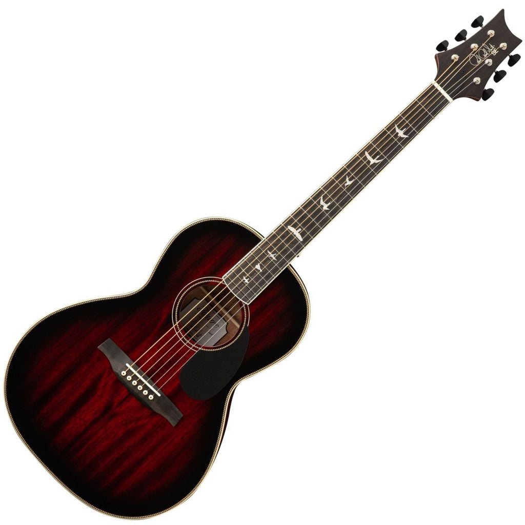 PRS SE P20E Parlor Acoustic Electric in Fire Red Burst w/Gig Bag - P20HHHECCCE1FG