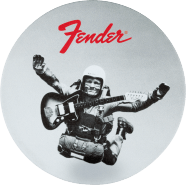 Fender Vintage Ads 4-Pk Coaster Set in Black and White - 9106107000