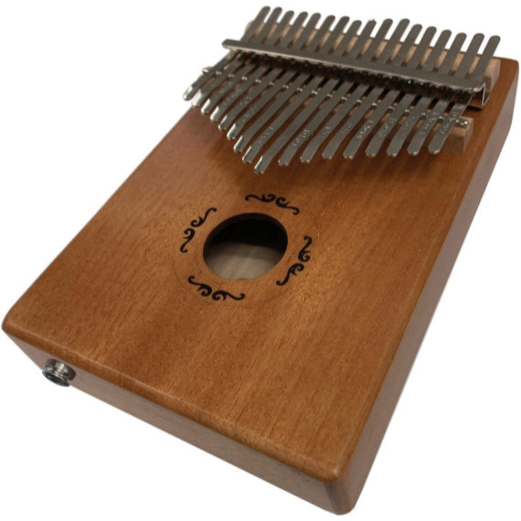 Beaver Creek Kalimba Mahogany 17 Keys with Pickup - BCKALM17E