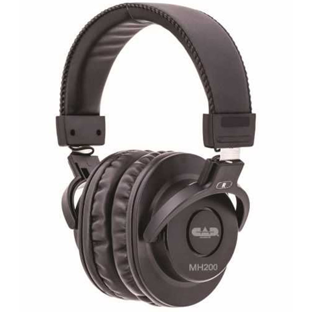CAD Closed Back Studio Headphones w/50mm Drivers - MH200