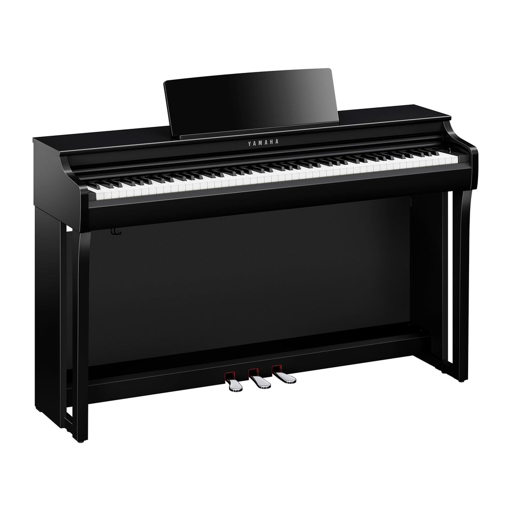 Yamaha Clavinova CLP Series Digital Piano w/Bench in Polished Ebony - CLP825PE