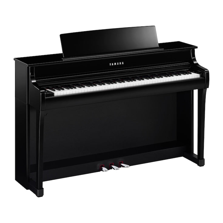Yamaha Clavinova CLP Series Digital Piano w/Bench in Polished Ebony - CLP845PE
