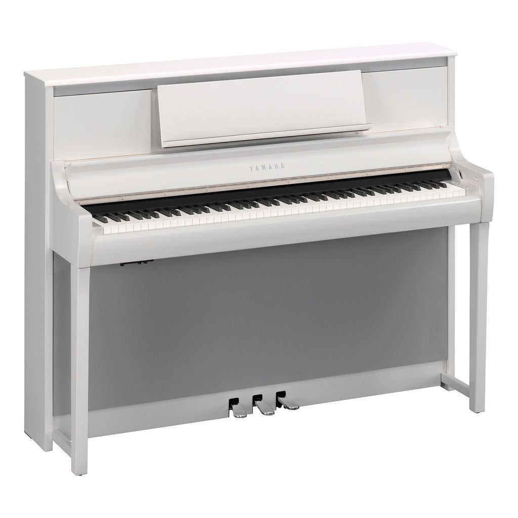 Yamaha Clavinova CSP Series Digital Piano w/Bench in Polished White - CSP295PWH