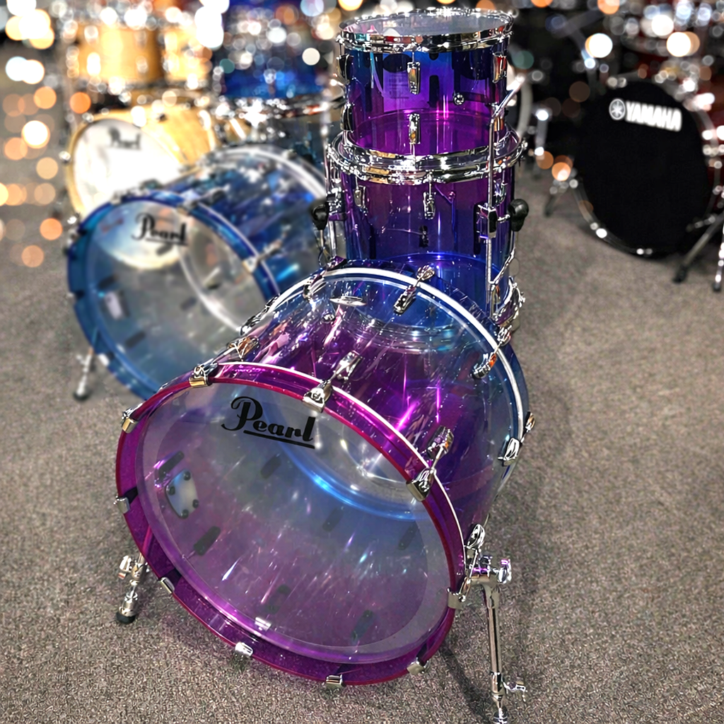 Pearl Crystal Beat 4 Piece Acrylic Shell Pack in Cotton Candy - CB4PSPCCC