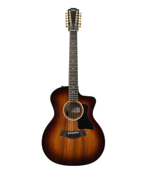 Taylor 264ce-K DLX Grand Auditorium 12-String Hawaiian Koa Acoustic Electric Guitar in Shaded Edgeburst w/Case - 264CEKDLX