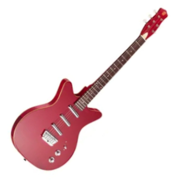Danelectro Triple Divine 59 Electric Guitar in Red-D593DRED