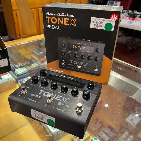 USED SPECIAL! IK Multimedia ToneX Black Modeling Multi Effects Pedal - USDTONEXPEDAL