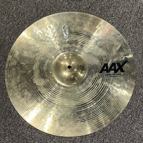 USED SPECIAL! Sabian AAX Crystal Thin 19 inch Crash Cymbal - USDAAX19THIN