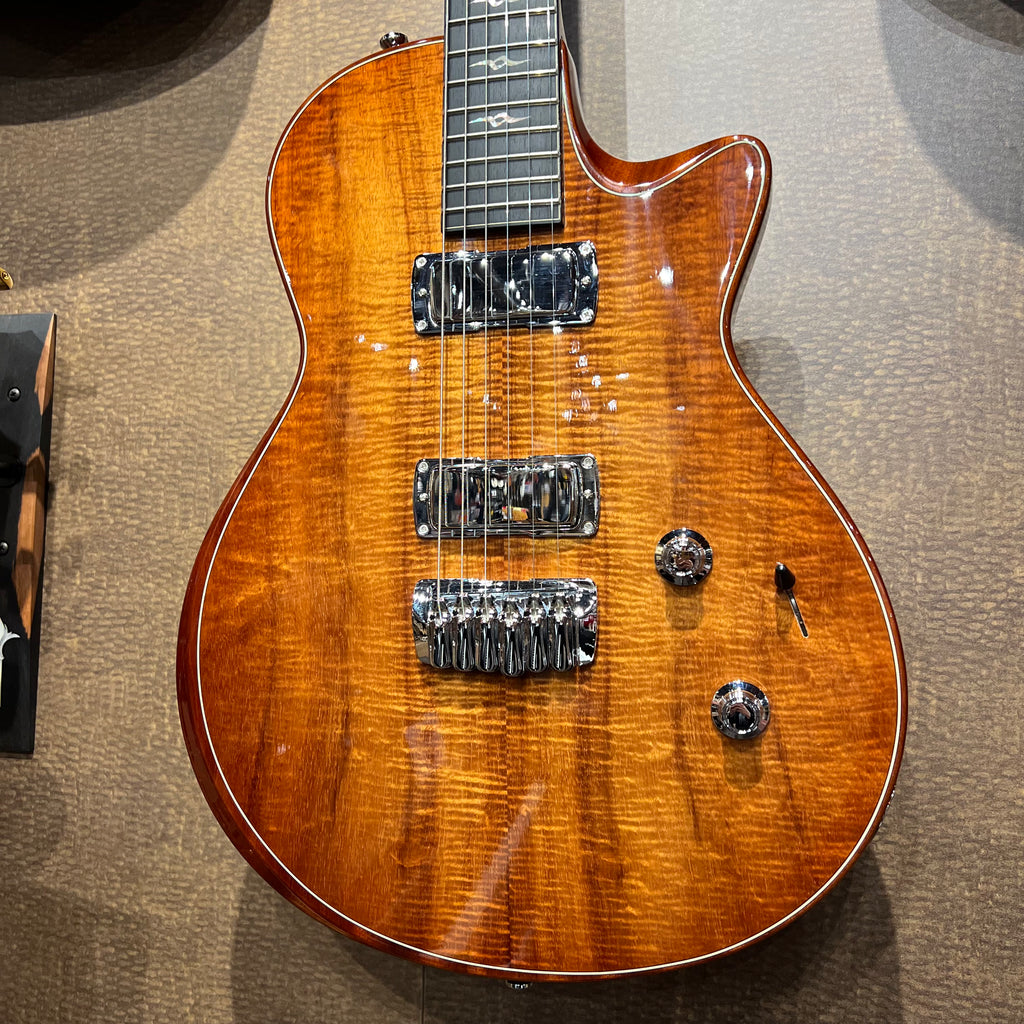 USED SPECIAL! Taylor NOS Custom Koa Solid Body Electric Guitar w/Case - USDCSTMSOLIDKOA
