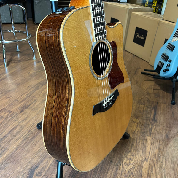 USED SPECIAL! Taylor 810CE Acoustic Electric Sitka Spruce Rosewood ES2 w/Case - USD810CE