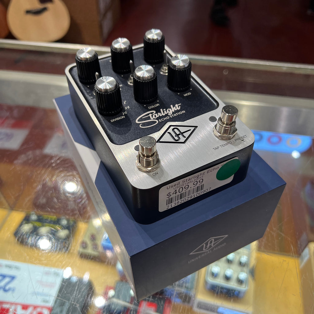 USED SPECIAL! Universal Audio Starlight Echo Station Stereo Delay Effects Pedal - USDSTARLIGHT