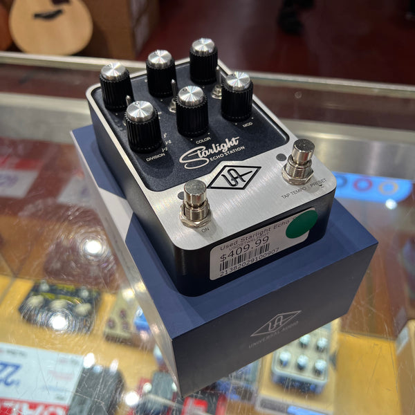 USED SPECIAL! Universal Audio Starlight Echo Station Stereo Delay Effects Pedal - USDSTARLIGHT