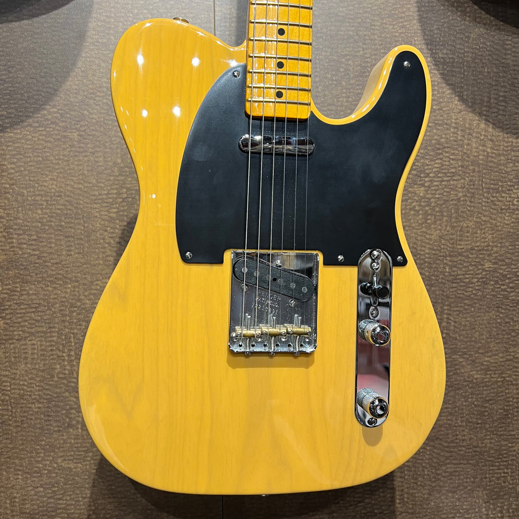 USED SPECIAL! Fender American Vintage II 51 Telecaster Electric Guitar Maple in Butterscotch Blonde w/case - USDAVRI51TELE
