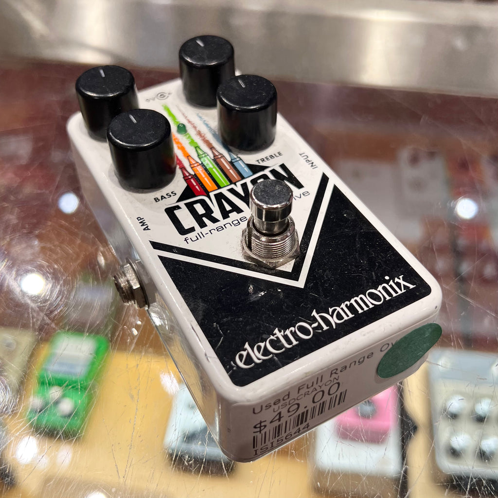 USED SPECIAL! ElectroHarmonix Full Range Overdrive Pedal - USDCRAYON