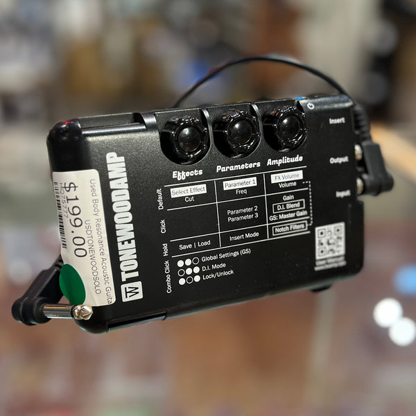 USED SPECIAL! ToneWoodAmp TWA-1 Body Resonance Acoustic Guitar Effects Processor - USDTONEWOODSOLO