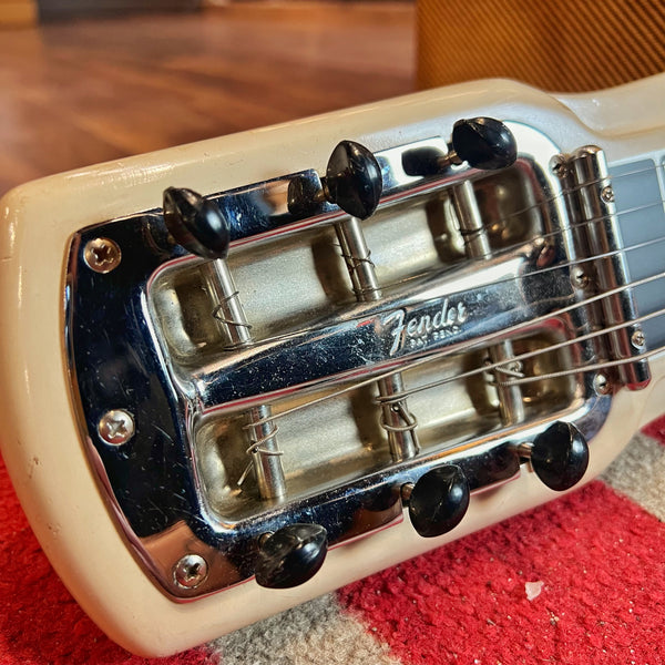 USED SPECIAL! Fender 1958 Lap Steel in White AND 1959 60 Fender Champ Tube Guitar Amplifier - USD59CHAMPAMP&LAPSTEEL