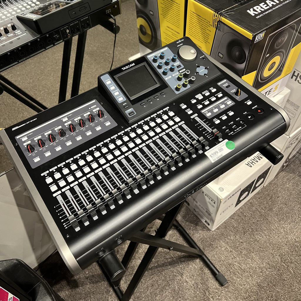 USED SPECIAL! Tascam DP-24SD Digital Portastudio 24-Track Recorder - USDDP24SD