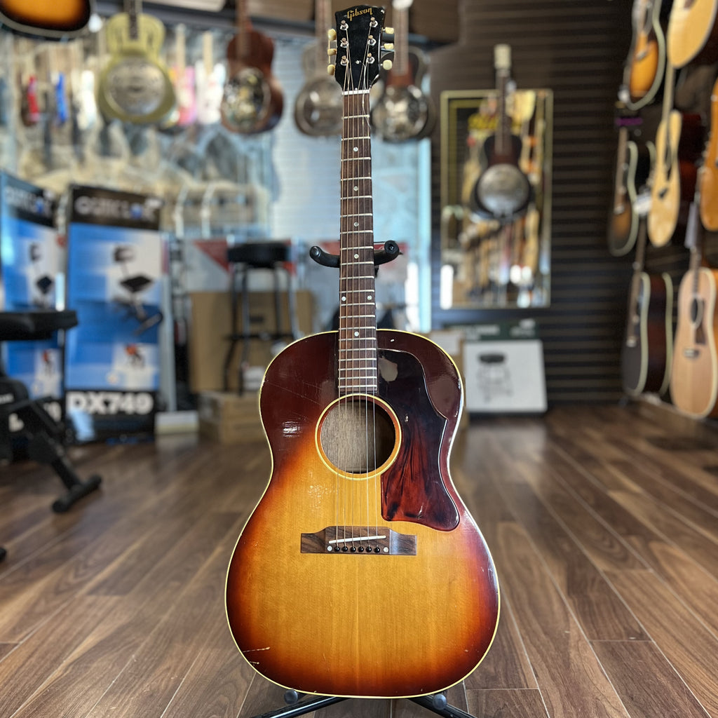 USED SPECIAL! Gibson 1966 B-25 Acoustic Guitar in Cherry Burst w/Case - USDB25