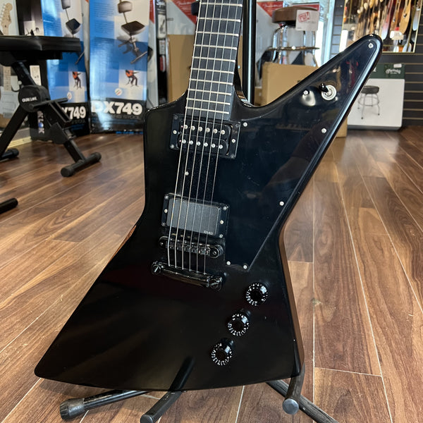 USED SPECIAL! Gibson 2001 Explorer Gothic Electric Guitar in Satin Black w/Case - USDGIBSONGOTHIC