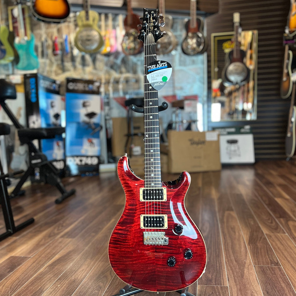 USED SPECIAL! PRS 1996 Custom 24 Electric Guitar in Black Cherry w/Case - USD1996CUSTOM24
