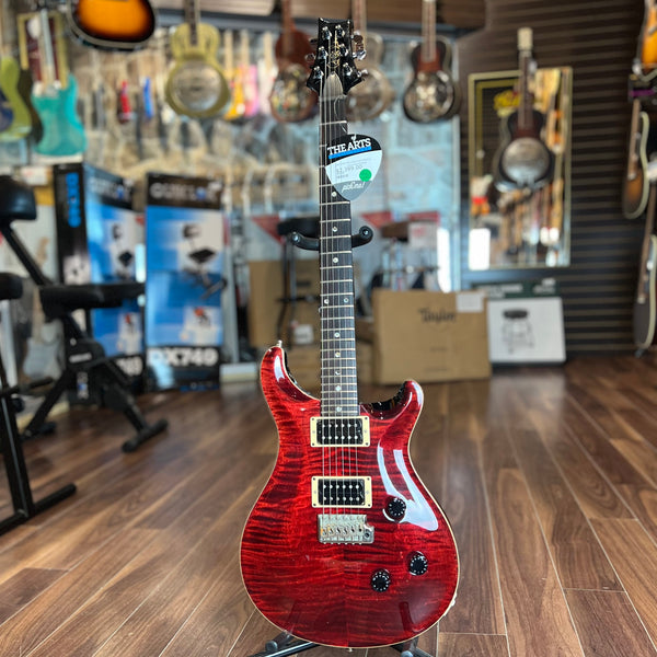 USED SPECIAL! PRS 1996 Custom 24 Electric Guitar in Black Cherry w/Case - USD1996CUSTOM24