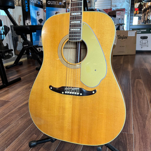 USED SPECIAL! Fender 1969 Wildwood III Acoustic Guitar in Natural - USDWILDWOOD