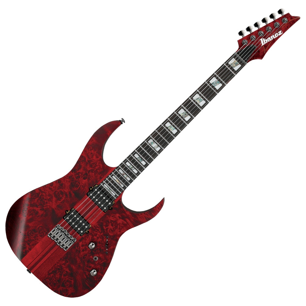 Ibanez RG Premium Electric Guitar in Stained Wine Red Low Gloss w/Bag - RGT1221PBSWL