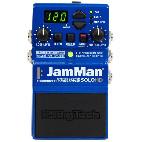 DigiTech JamMan Solo HD Compact Stereo Looper - JAMMANSOLOHD