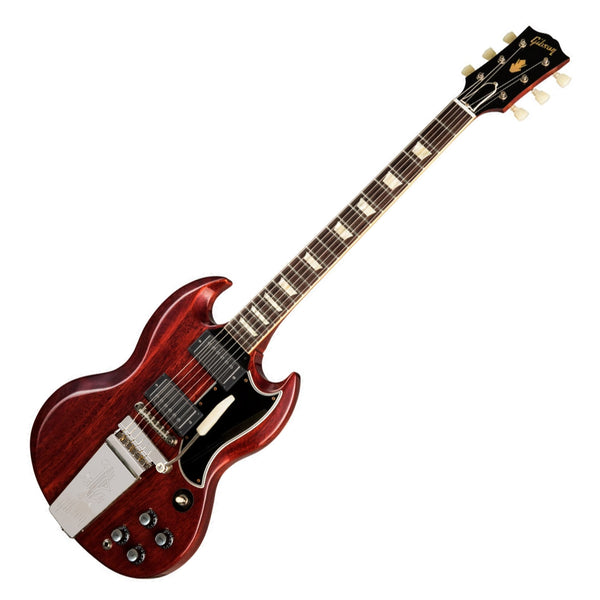 Gibson 1964 Les Paul SG Standard VOS Reissue Electric Guitar Maestro Trem in Cherry wCase - SGSR64VOCHNM