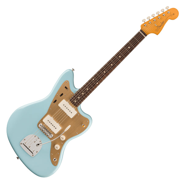 Fender VIntera II 50s Jazzmaster Electric Guitar Rosewood in Sonic Blue - 149110372