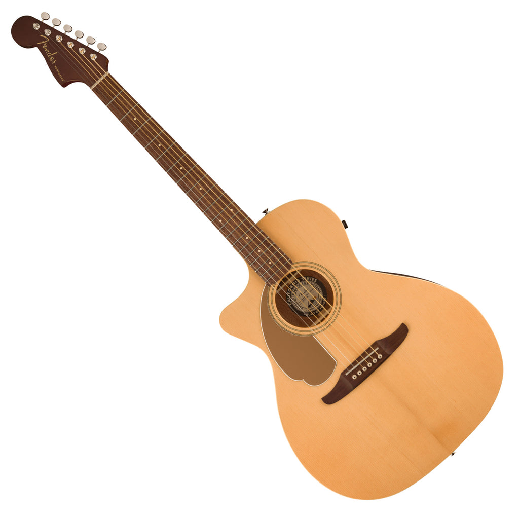 Fender Newporter Player Left Hand Acoustic Electric in Natural Walnut Fingerboard - 0970748521