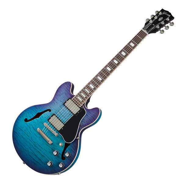 Gibson ES-339 Figured AAA Maple Blueberry Burst with Case - ES39F00BLNH