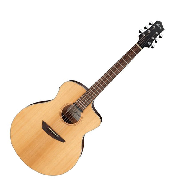 Ibanez Acoustic Electric Natural Satin Top, Natural Low Gloss Back and Sides w/Bag - PA230ENSL
