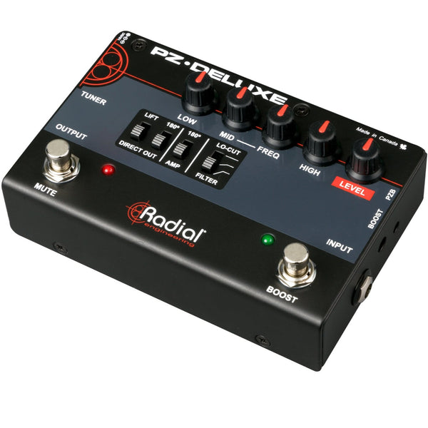 Radial PZ Deluxe Acoustic Instrument Preamp Effects Pedal - R8007320