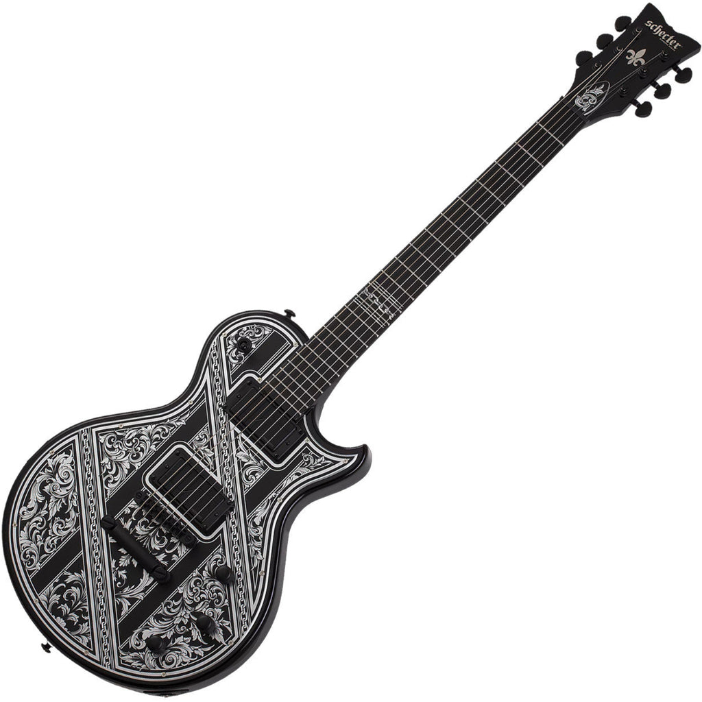 Schecter Solo II Pryzm Palladium Electric Guitar In Gloss Black - 921SHC
