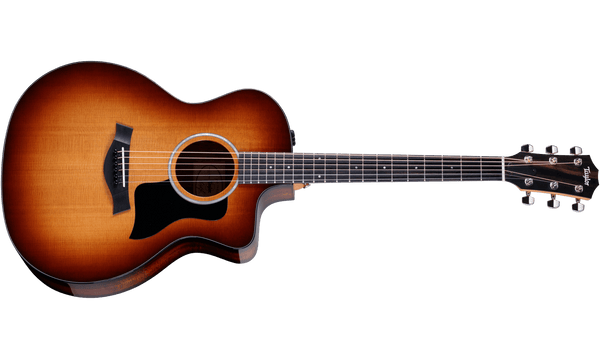 Taylor GA Acoustic Electric Sitka Spruce Top Layered Koa in Sunburst w/Hardshell Case - 214CEKSBPLUS