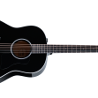 Taylor NOS 217E Plus Grand Pacific Spruce Top Maple Back/Sides Acoustic Electric in Black w/Aerocase - NOS217EBLKPLUS