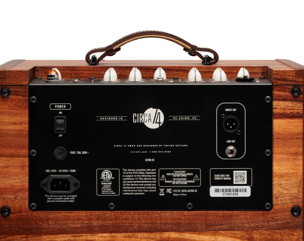 Taylor Circa 74 AV15010 Acoustic Amplifier in Select Koa w/stand - AV15010KOA