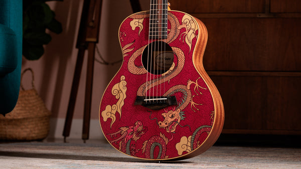 Taylor Special Edition Year of the Dragon GS Mini-E Acoustic Electric Guitar - GSMINIEDRAGON
