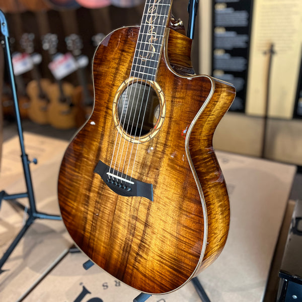 USED SPECIAL! Taylor GA Fall LTD Acoustic Electric All Solid AA Koa Expression w/Hard Case- USDGAKOAFALLLTD