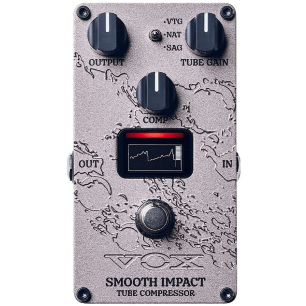 Vox Valvenergy 2nd Series Smooth Impact Tube Compressor Effects Pedal - VESI