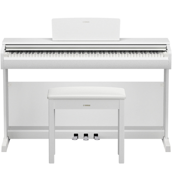 Yamaha Arius Digital Piano with Stand and Bench in White - YDP146WH