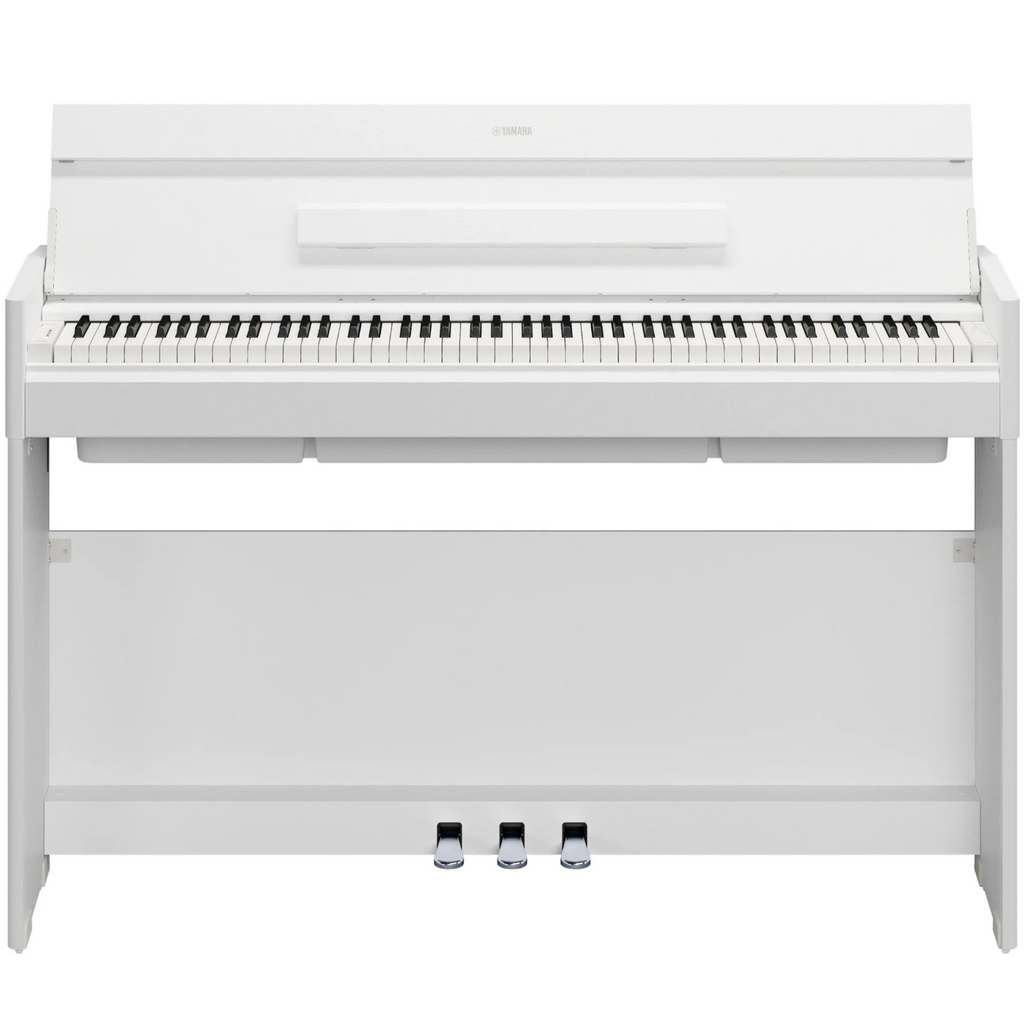 Yamaha Arius Compact Digital Piano with Stand in White - YDPS56WH