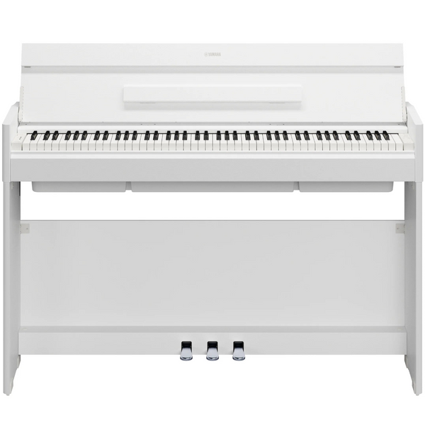 Yamaha Arius Compact Digital Piano with Stand in White - YDPS56WH