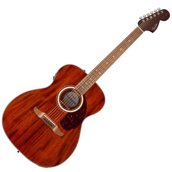 Fender California Deluxe Monterey E Acoustic Electric Mahogany Walnut in Natural - 0974652521